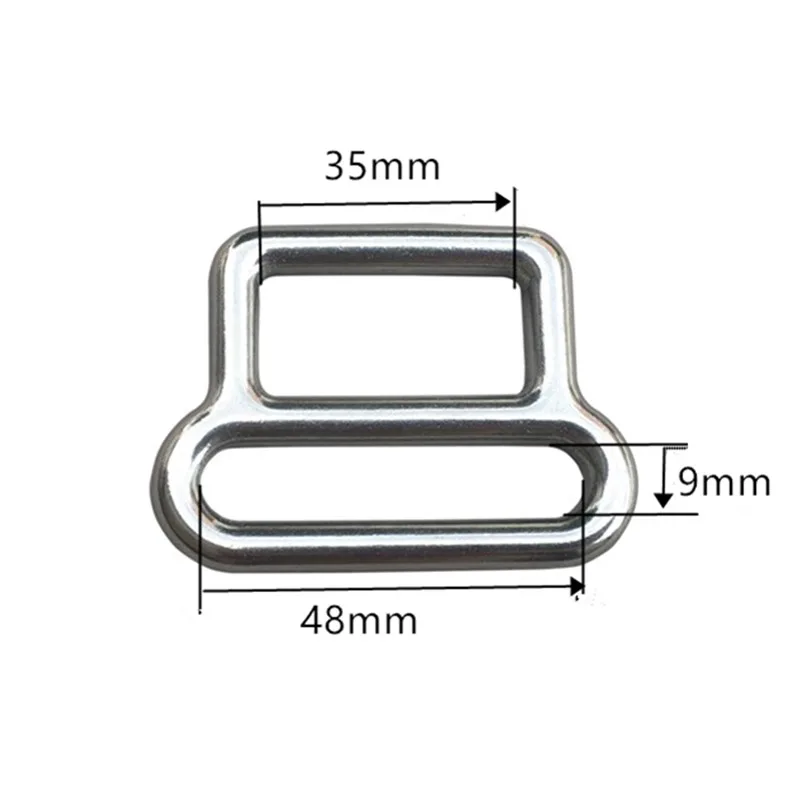 2pcs Stainless Steel Buckle Horse Harness Buckles Horse Product Accessory