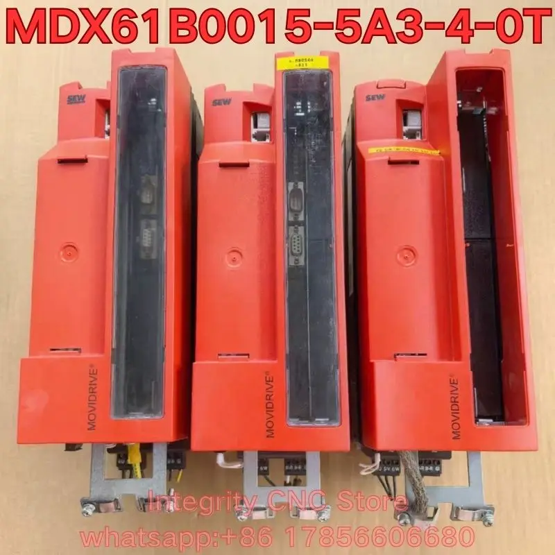 Second-hand MDX61B0015-5A3-4-0T inverter function test is normal