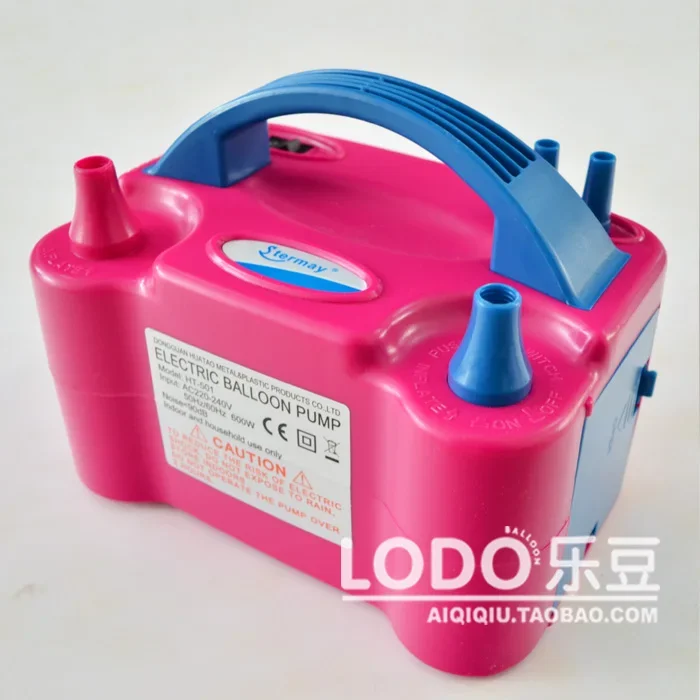 New Double Hole HT-501 High Voltage AC Inflatable Electric Balloons Pump Air Inflator Machine, Free Shipping