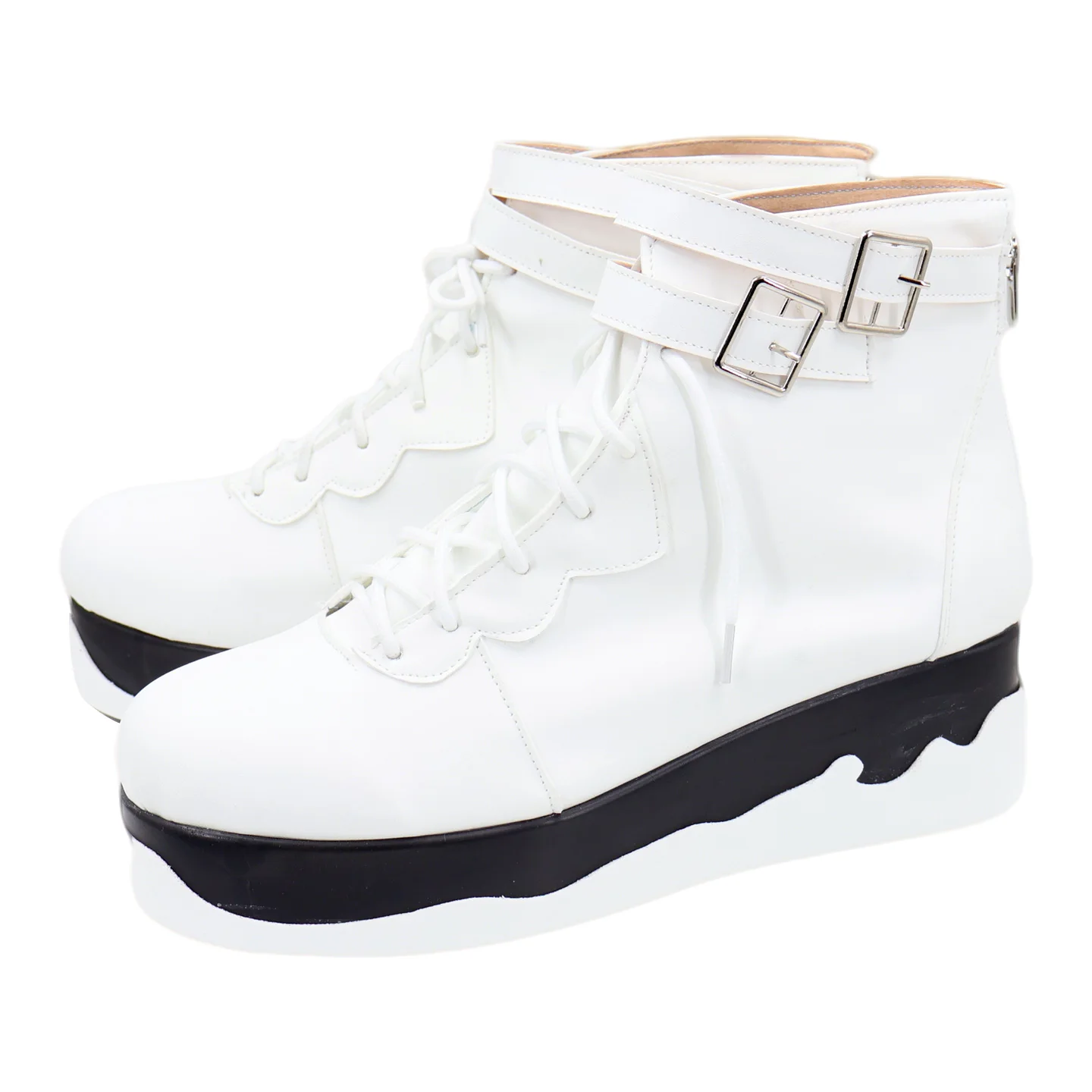 Game Zenless Zone Zero Komano Manato Cosplay Schoenen Laarzen Wit PU Lederen Laarzen Halloween Carnaval Party Props Voor Vrouwen Mannen