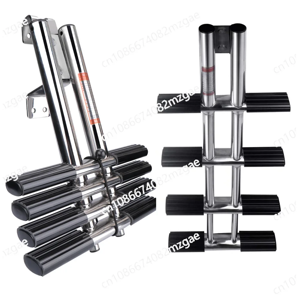 سلم الصرف الصحي البحري من الفولاذ المقاوم للصدأ، سلم تلسكوبي قابل للطي، ملحقات الأجهزة البحرية