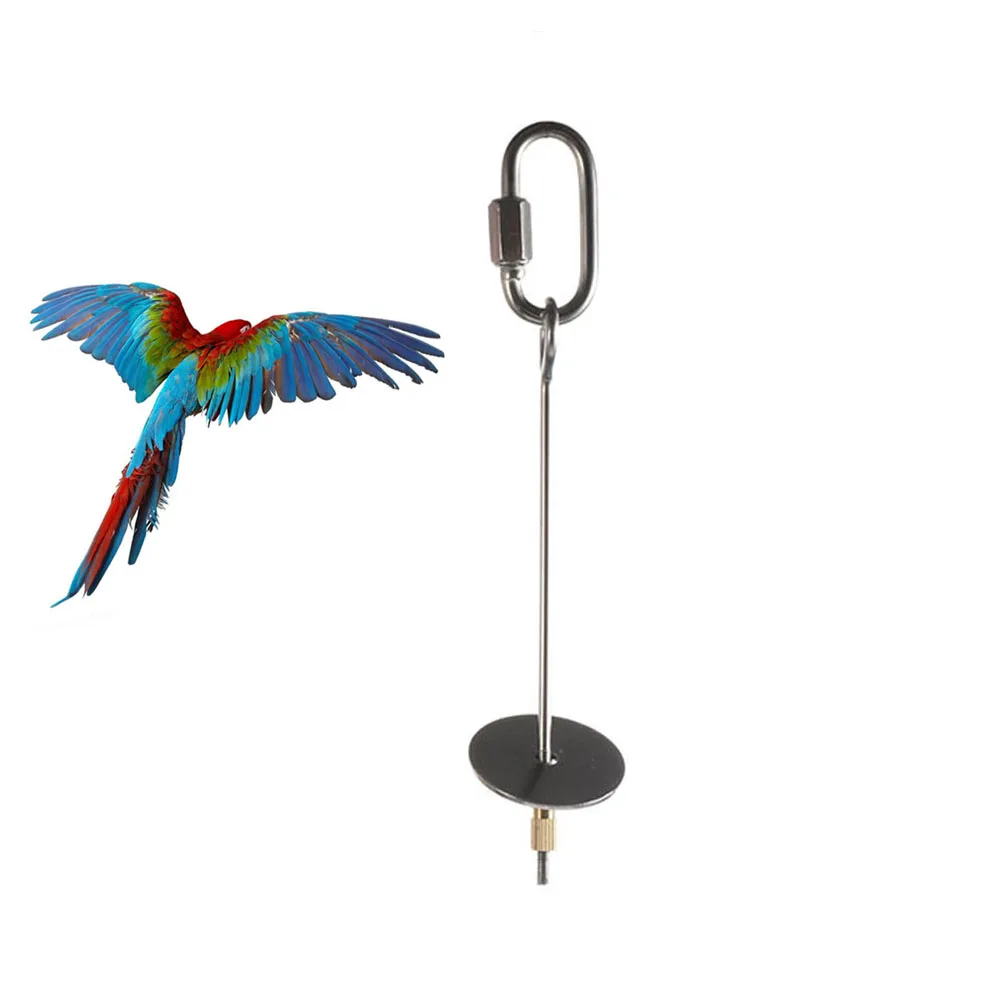 

Stainless Steel Fruit Fork Parrot Toy Hanging Bird Bite Pendant For Cockatiels Parakeets Small Pets Durable Safe Playground
