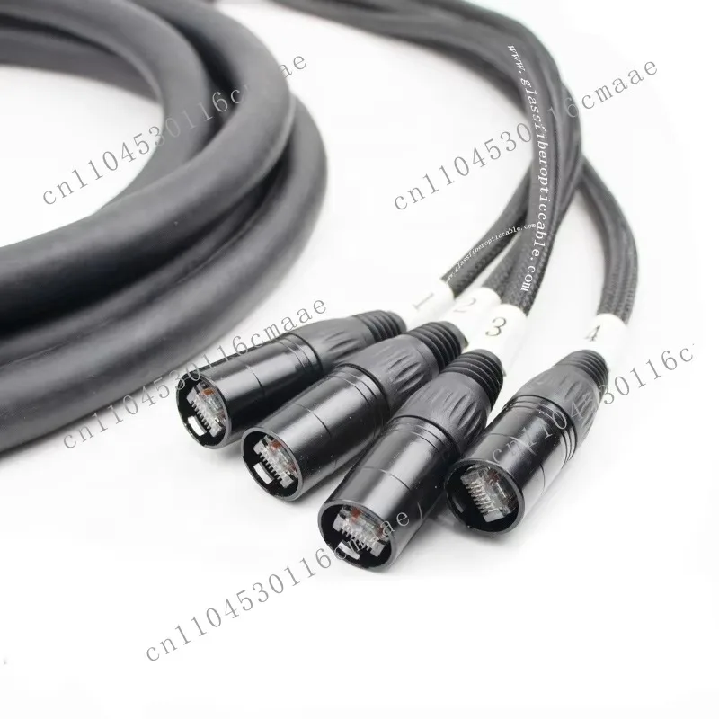 Multi-core Ethernet Cat6 multi-core LAN cable RJ45 UTP FTP SFTP Utp multi-core serpentine cable for LED display connection