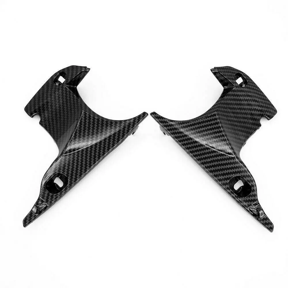 Carbon Fiber Motorcycle Part New Front Handle Bar Air Tube Ram Dash Cover Fairing Fit For Yamaha YZF R1 YZF-R1 YZFR1 2007 2008