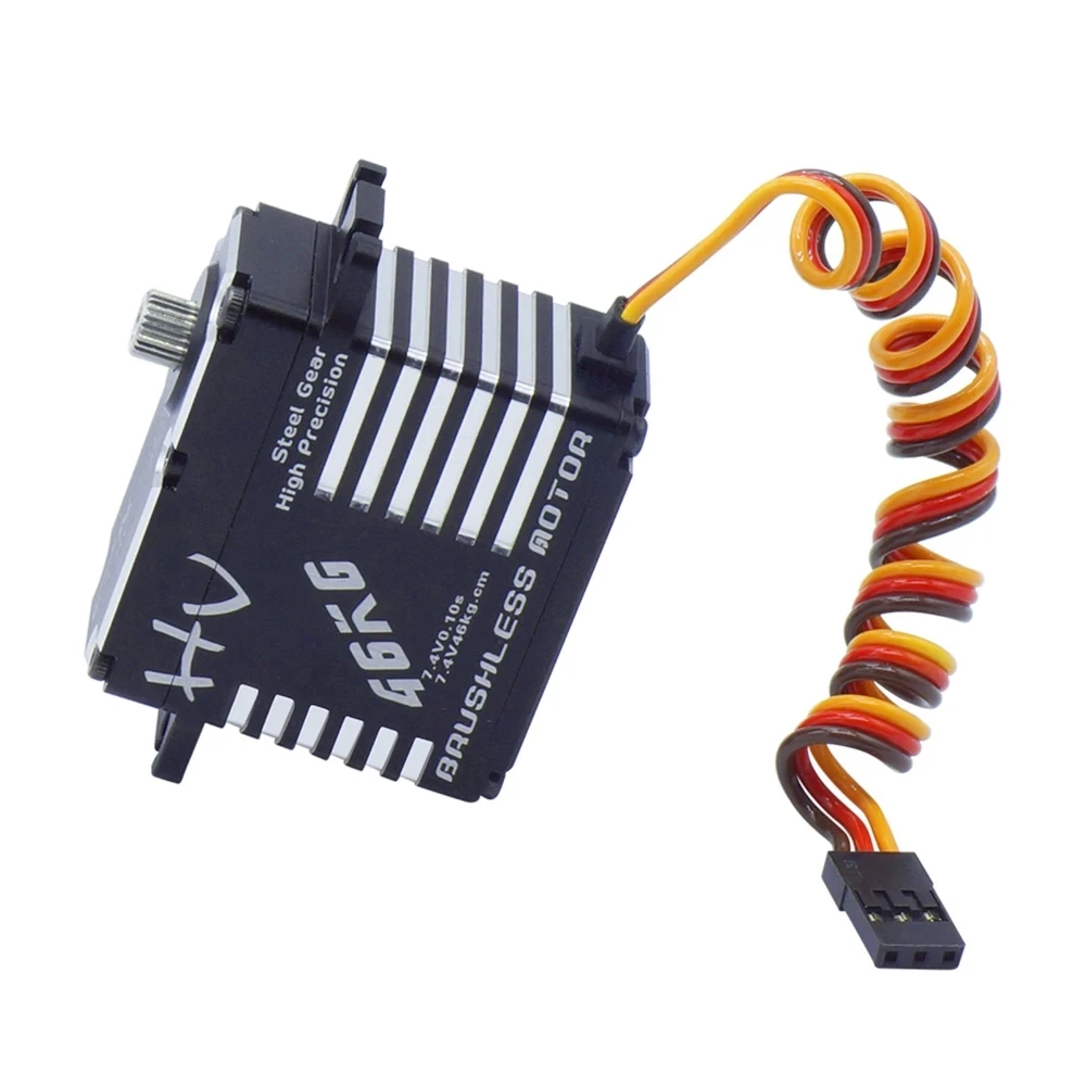 JX Servo BLS-HV7146MG CLS-HV7346MG 46KG High Torque Standard Full CNC Steel Gear Servo For RC Car Truck Crawler Helicopter Robo