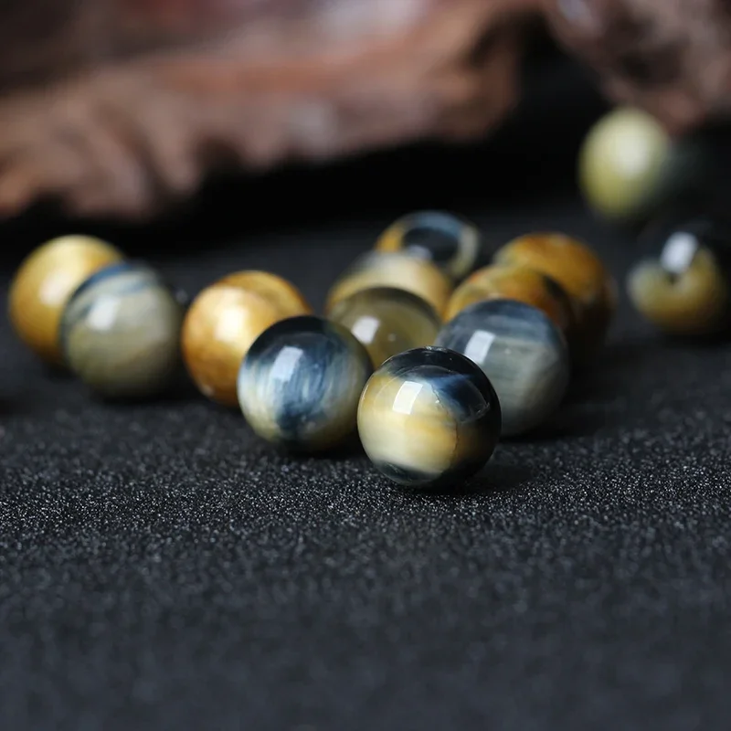Grade 7A Natural Dream Tiger\'s eye Bead