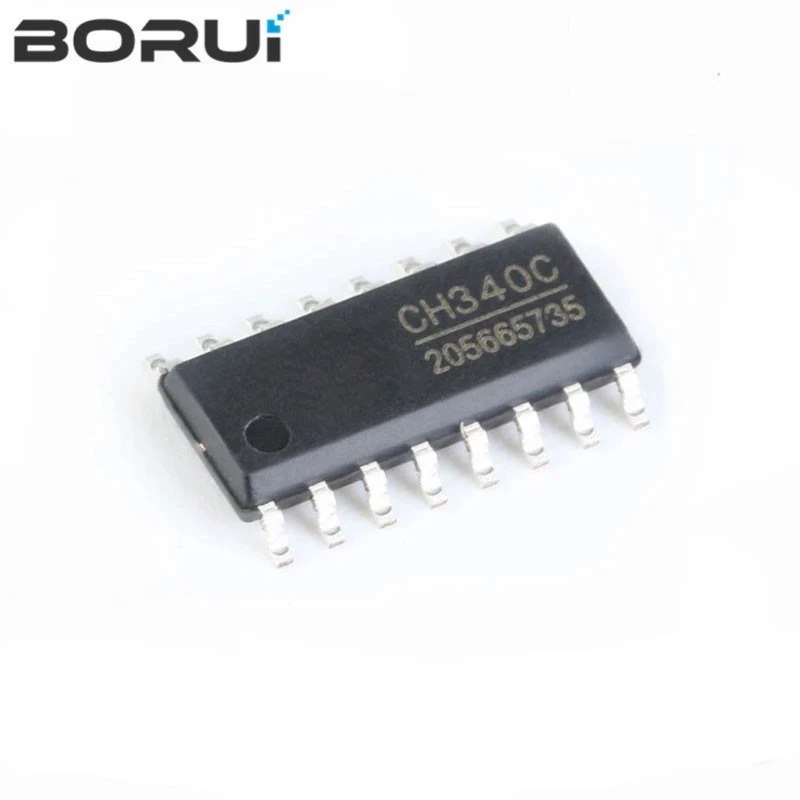 10pcs/lot 100% New original CH340C CH340B CH554G CH9326 CH9328 CH9329 SOP-16 USB to UART Interface