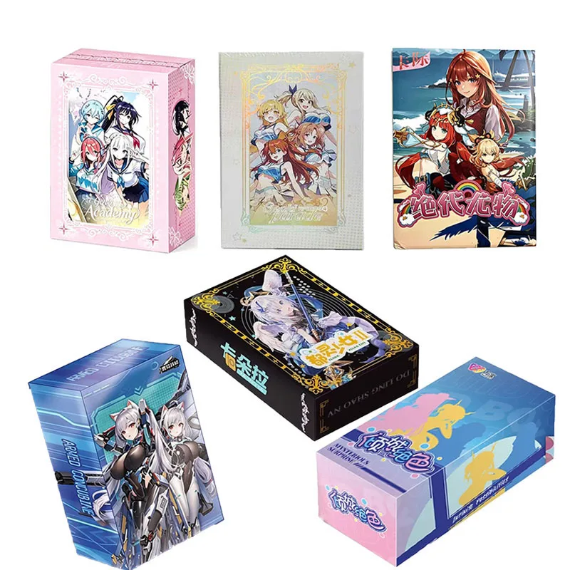 Genki Parade Vol.5 Genki Academy Collection Trading Cards Waifu Booster Box ACG TCG Anime Character Hobby Collectible Fan Gift