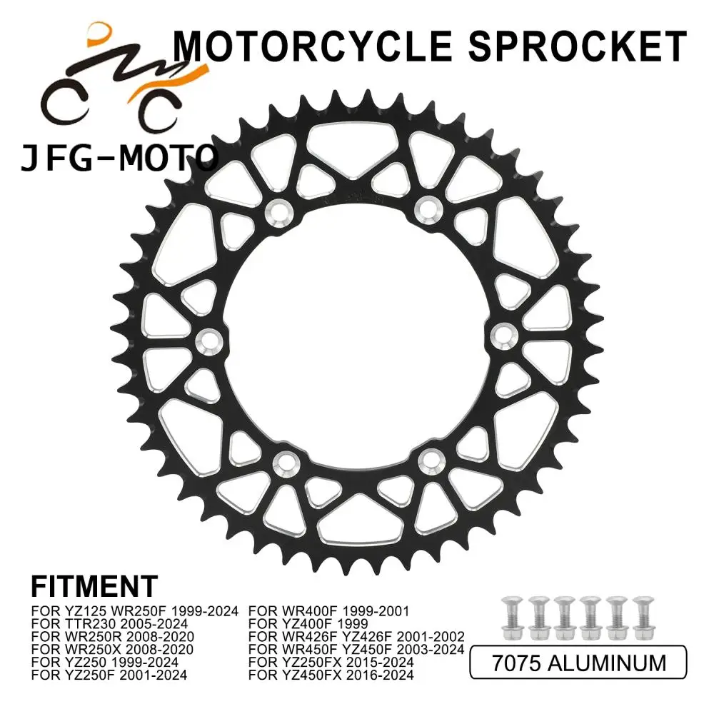 

Motorcycles Accessories Chain Sprocket CNC Aluminum For YAMAHA YZ125 WR250F 1999-2024 WR 250R 250X 2008-2020 YZ250 YZ250F WR450F