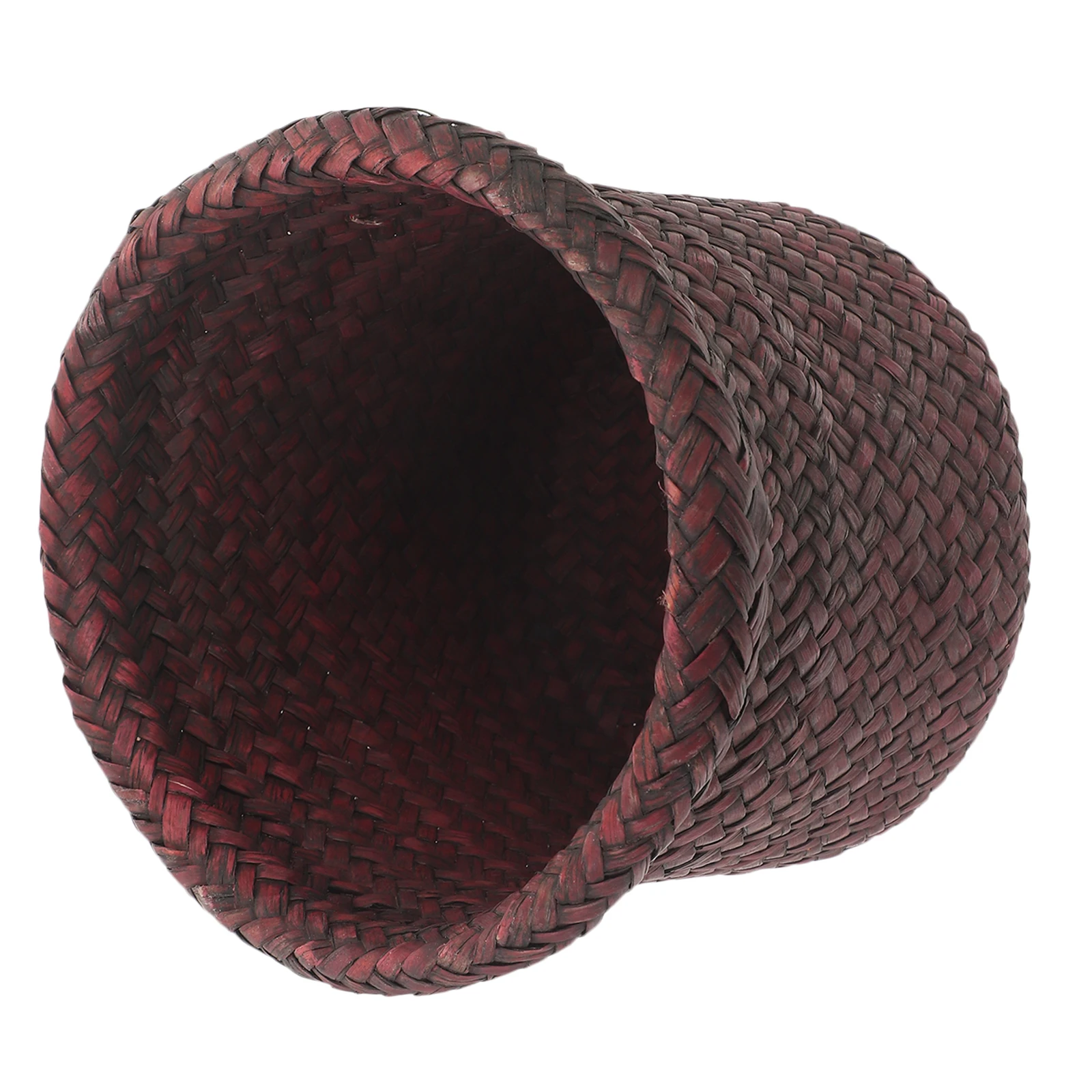 

Woven Storage Round21xH18cm Natural Seaweed Woven Planter Planter Home Decor Flower Pot Plant Holder Storage Bin