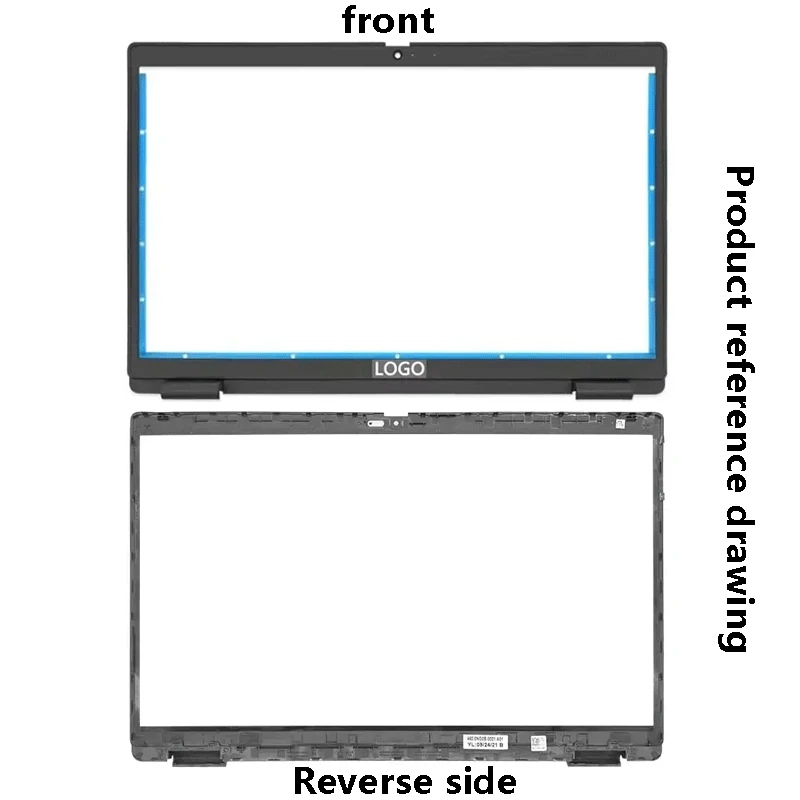 Penutup belakang LCD Laptop 15 3520 E3520, casing bawah sandaran atas Bezel depan