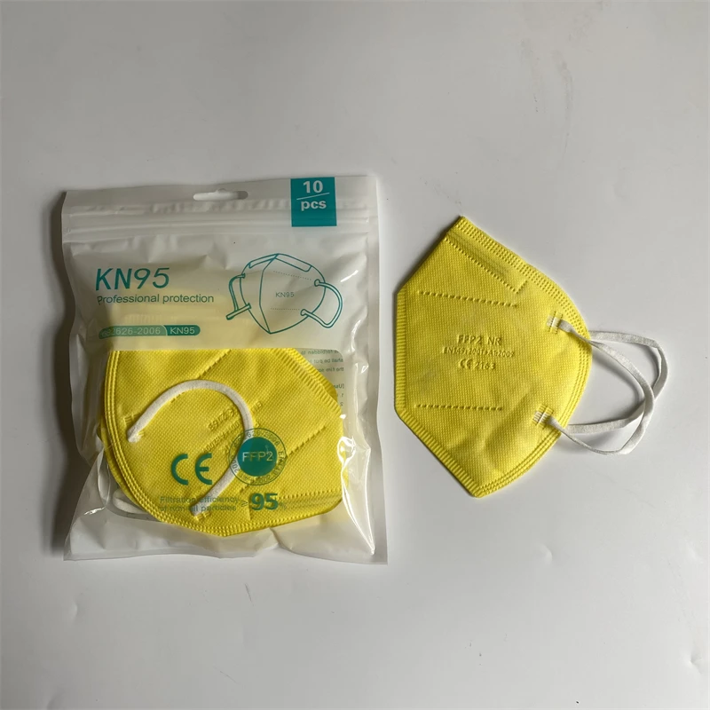 10-200pcs FFP2 Mask Approved CE 5 Layers Face Mask KN95 Filter Respirator Pink Reusable Adults Protective KN95 FFP2 Mascarilla