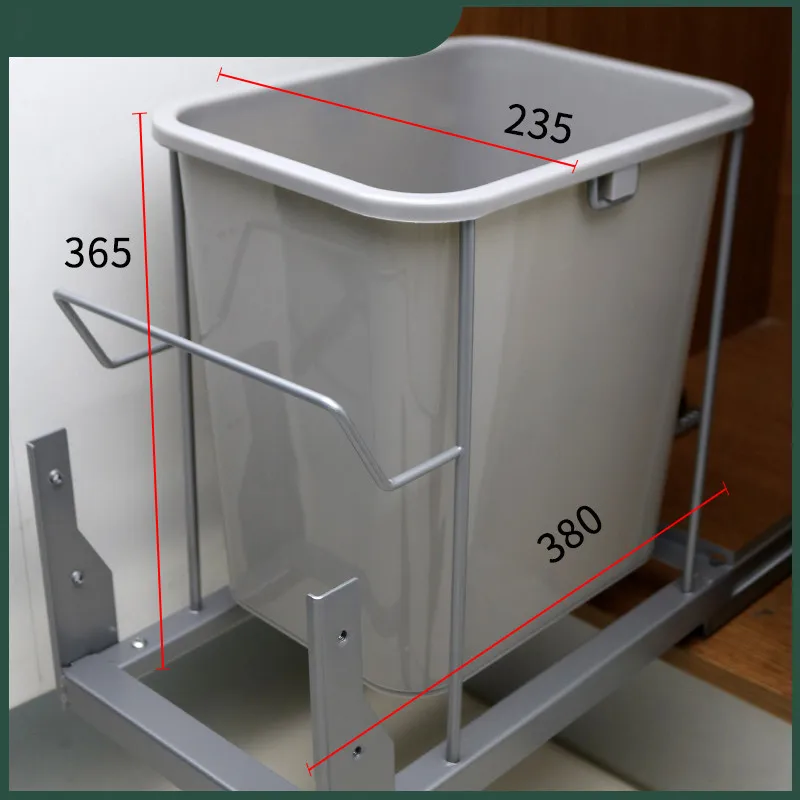 12L wbudowany kosz na śmieci pojemnik na śmieci kosz na śmieci kuchenny Lixeira Embutida ekologiczny niewidoczny pojemnik na kosze na śmieci