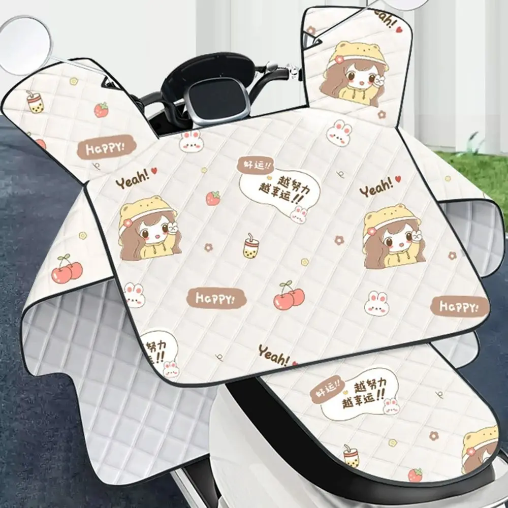 ظلة مركبة كهربية قفازات واقية من الشمس مقاوم للماء يندبروف الصيف دراجة نارية المقود قفازات الحماية من الشمس الكرتون