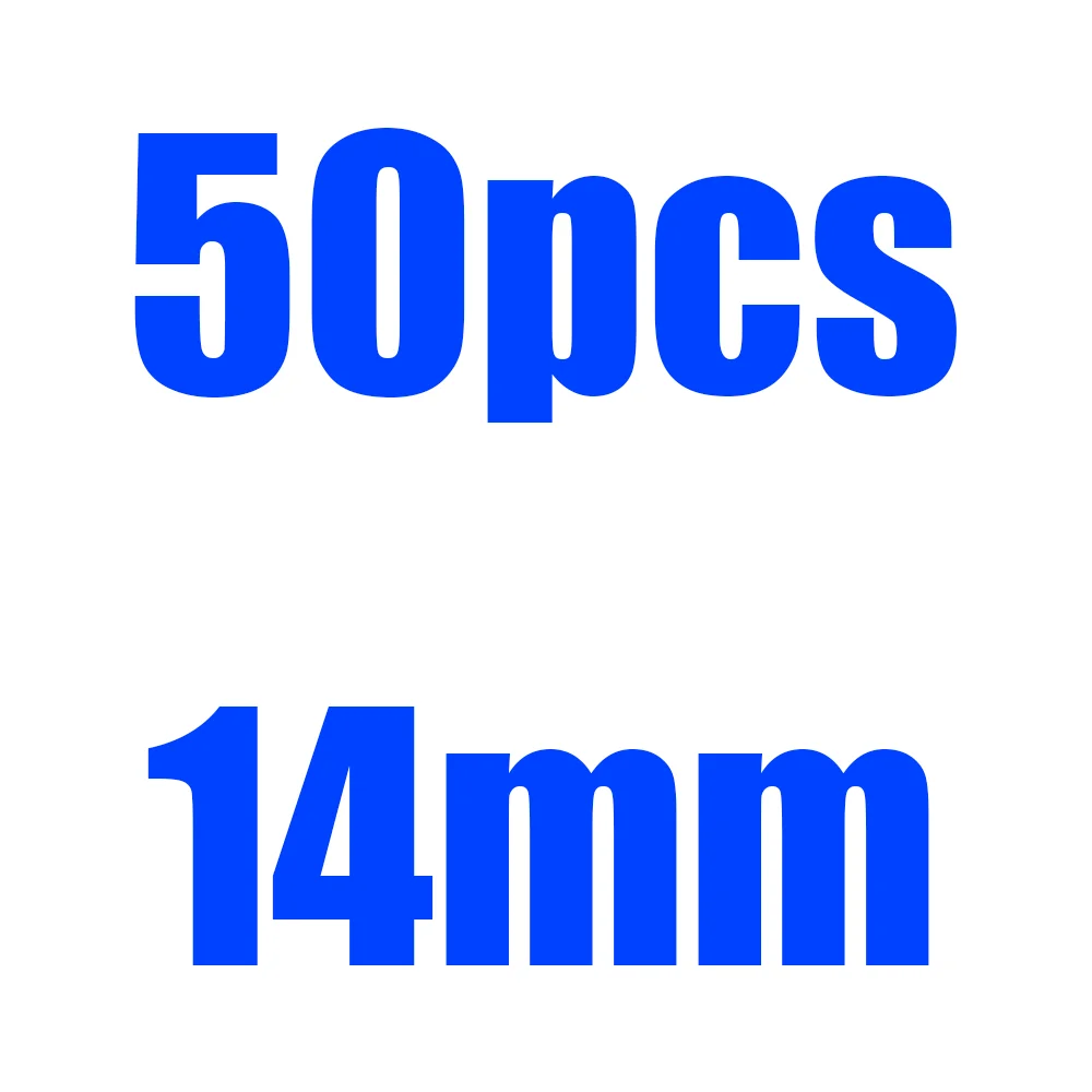 50pcs 14MM Car Key Crystal Logo Sticker Epoxy Emblem for XHO-RSE VVDI K-D Remote Control for BM-W/Fo-rd/To-yota/B-EN Accessories