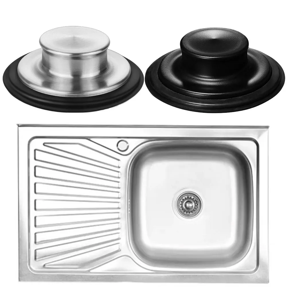 3.15 Inch Kitchen Sink Drain Stopper Anti-Clogging Stainless Steel Waste Plug Sink Drain Plug Kitchen Accessories