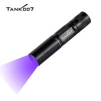 TANK007 TK566 UV365 395 nm Portable UV Flashlight Fluorescence Detection Jade Cracks Stains Cat Urine