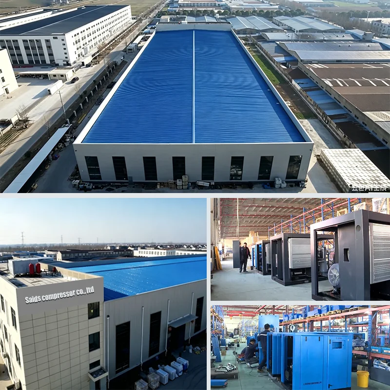 Saids WSV-75A 55kw Oil-Free Water Cooled Screw Air Compressor 75hp Air Cooling Medical Use Stationary 100l - view 6