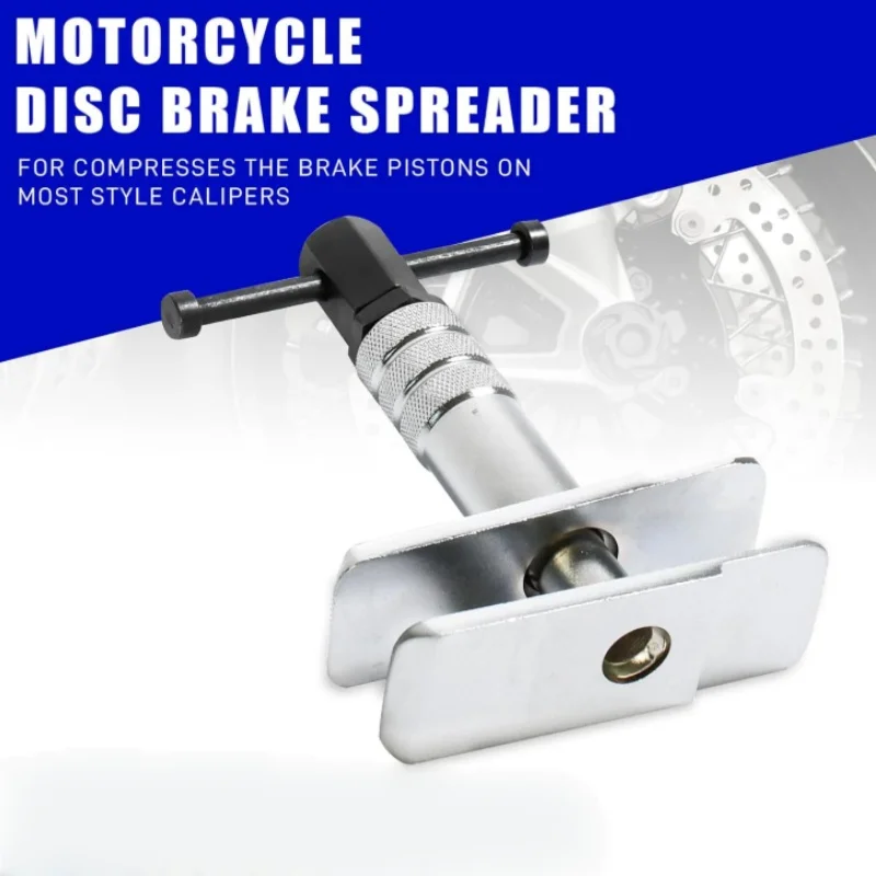 

Инструмент для разбрасывания тормозного суппорта мотоцикла для тяжелых условий эксплуатации — инструмент для сжатия для большинства тормозных дисков автомобиля