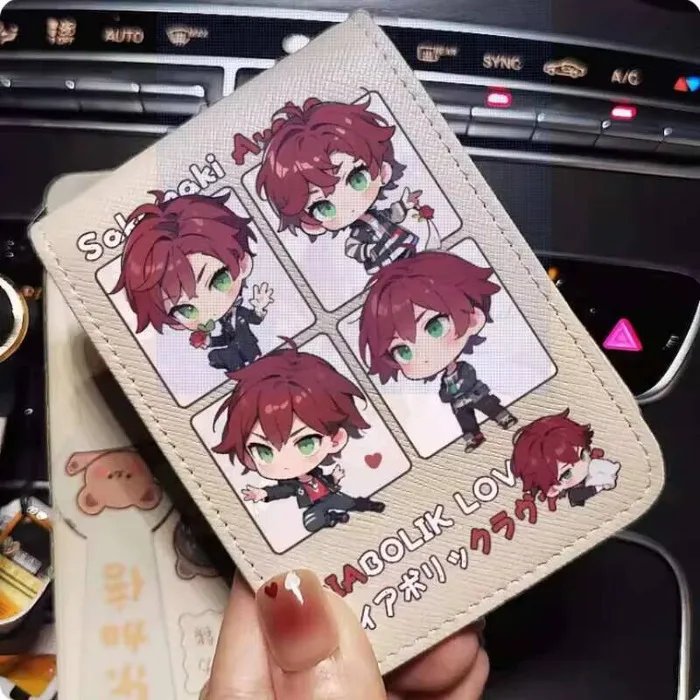

Аниме DIABOLIK LOVERS Sakamaki Ayato модный кошелек из искусственной кожи держатель для карт сумка для косплея подарок B620 аниме