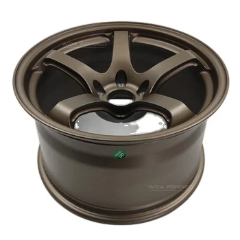 

Matte Bronzing Lightweight Wheel Car Wheels Racing GT Forged Single Five-spoke Sport 5x120 5x114.3 5x100 for Adva Racing GT