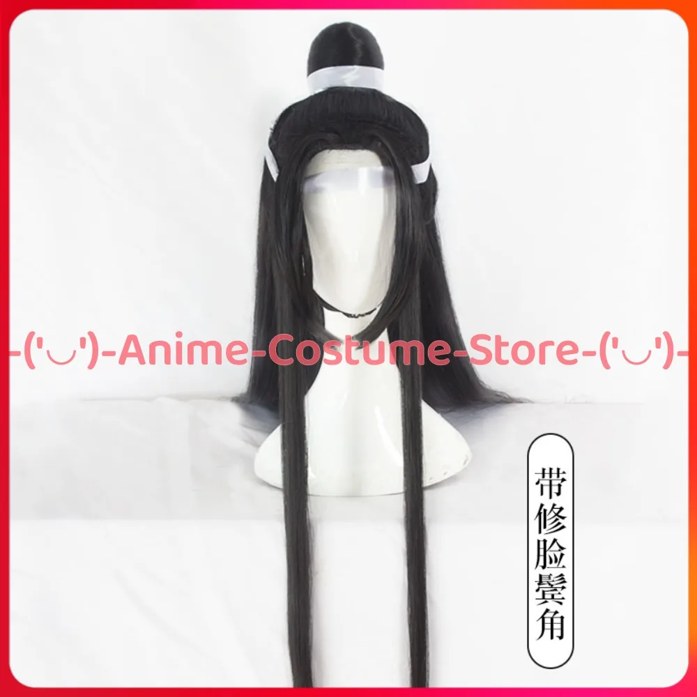 

Основатель диаболизма Lan Wangji, парик для косплея, аниме, игровой персонаж, Хэллоуин, карнавал, вечерние парики, термостойкие синтетические волосы