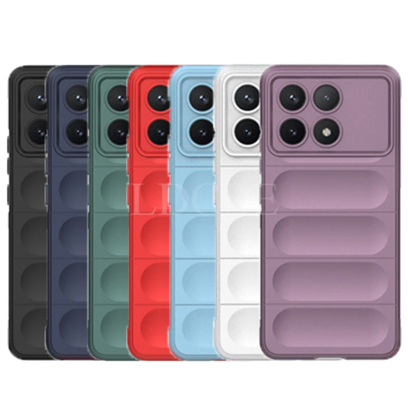 

For Xiaomi POCO F6 Pro Case Silicone Shockproof TPU Case POCO F6 Pro Cover Rubber Protector Phone Cover POCO F6 Pro Case