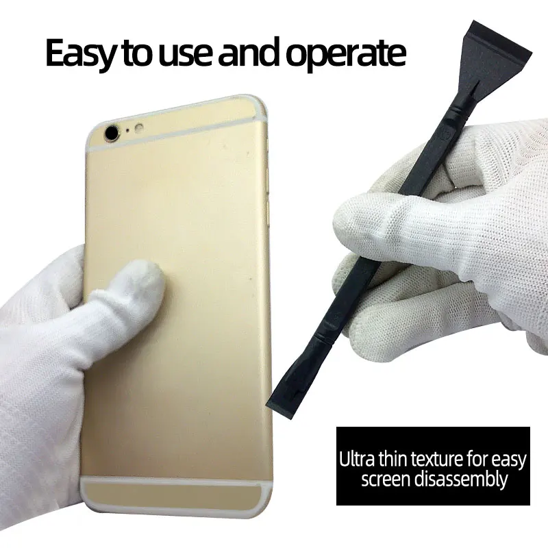 10Pcs Double Headed Pry Bar Kit Plastic Manual Disassembly Tools for Mobile Phone Tablet Maintenance