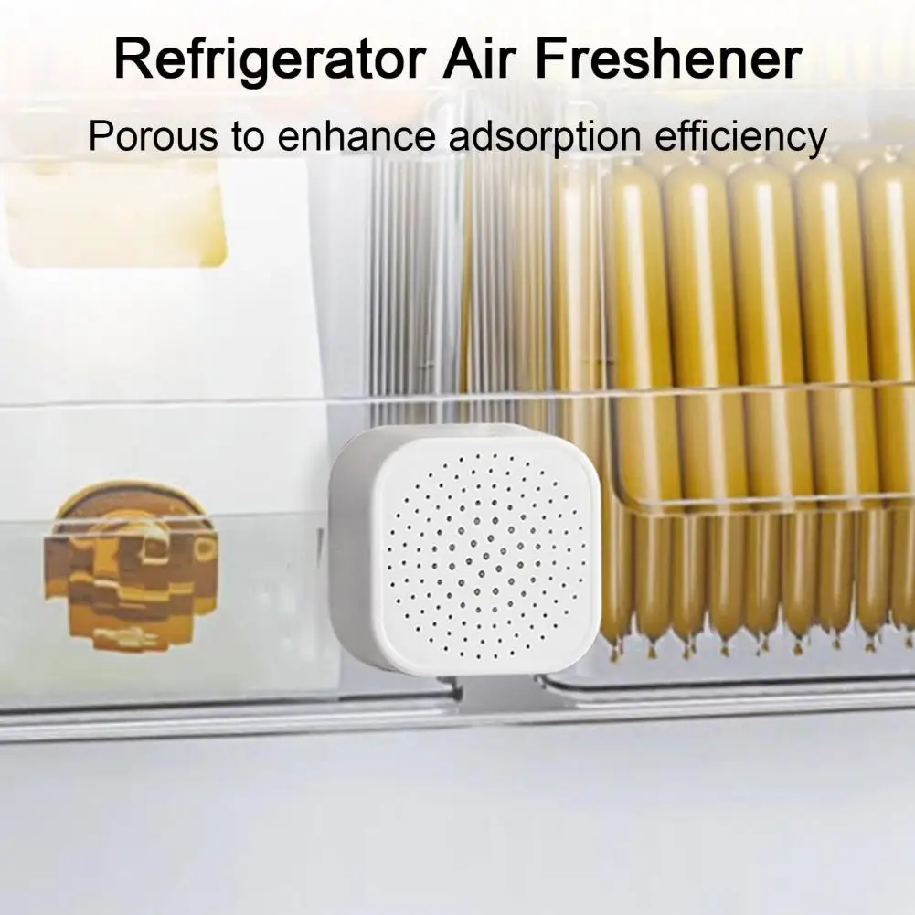 Refrigerator Deodorizer Efficient Odor Eliminator for Refrigerators Cabinets Freezers 12pcs Activated Carbon Deodorizer Boxes