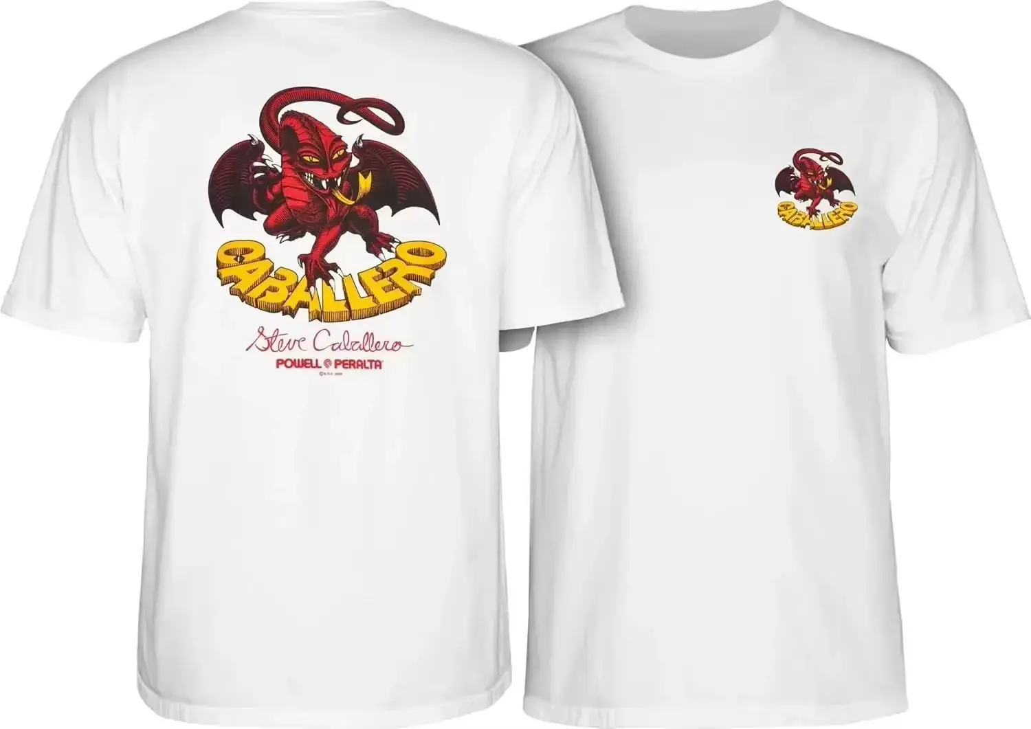Summer Skateboard T Shirt Powell Peralta Winged Ripper T-Shirt Men Women Oversized Short Streetwear Harajuku Men's Clothing image 6