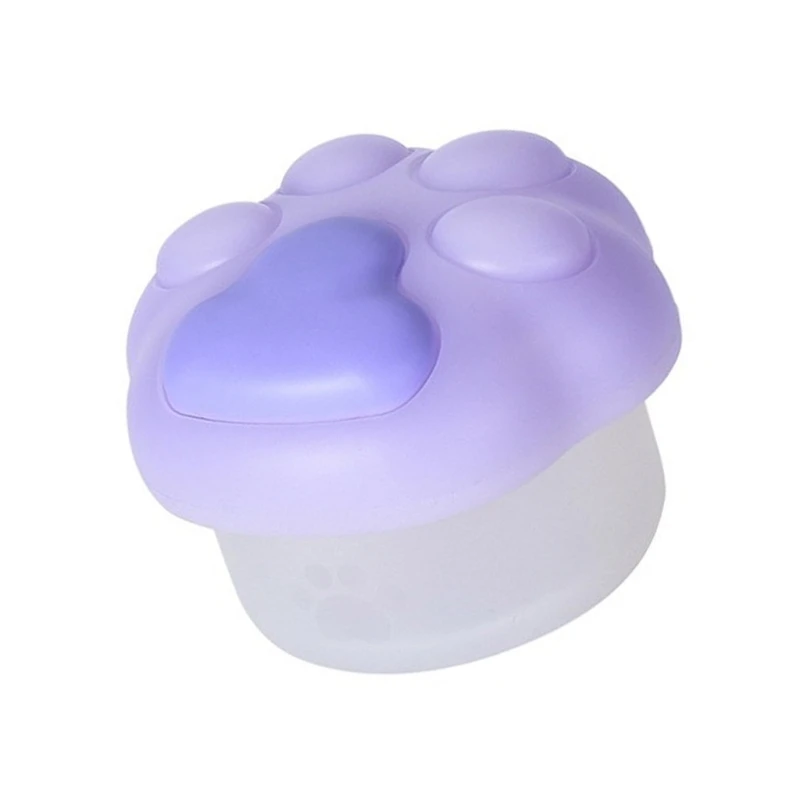 Travel Friendly Baby Powder Dispenser Container with Secure Lid Leakproof Box