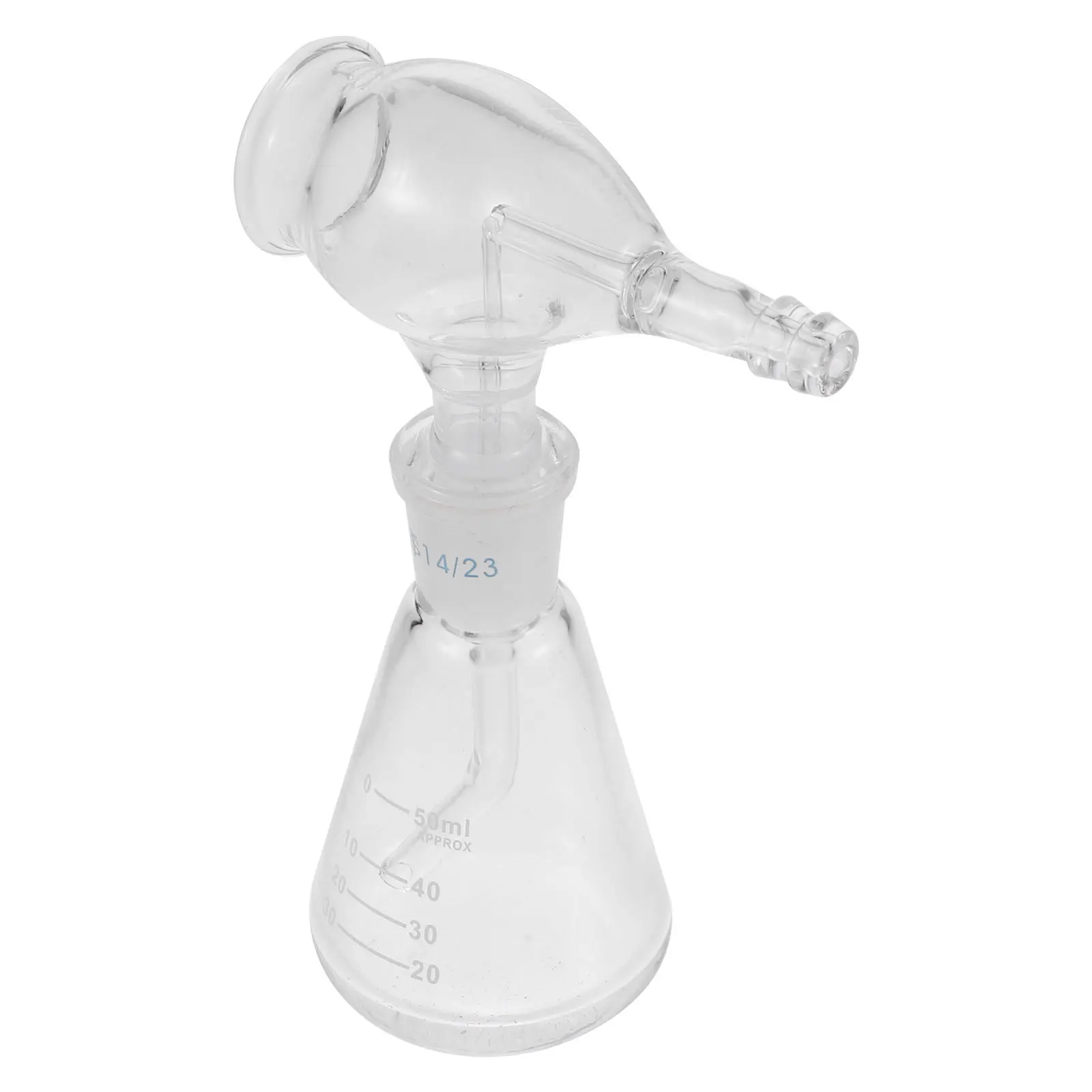 

1Pcs Chromatography Spray Bottle 50Ml Glass Laboratory Mist Sprayer for Color-Developing Experiments Sturdy Borosilicate Lab