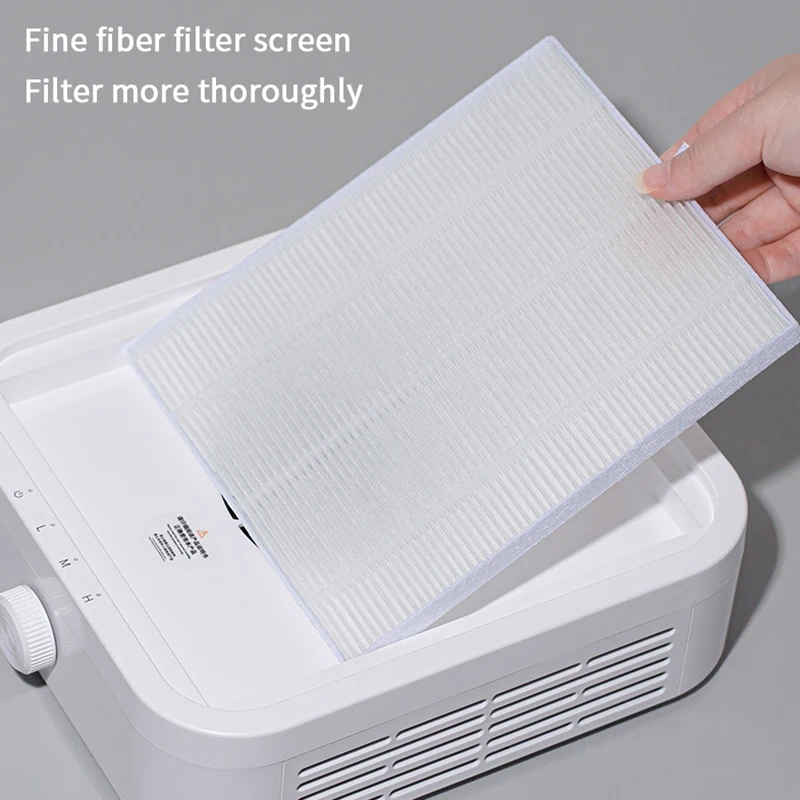 Replacement Filter Nail Dust Collector Nail Vacuum Cleaner Filter Manicure Screen Plate Brushless Nail Dust Extractor Filter