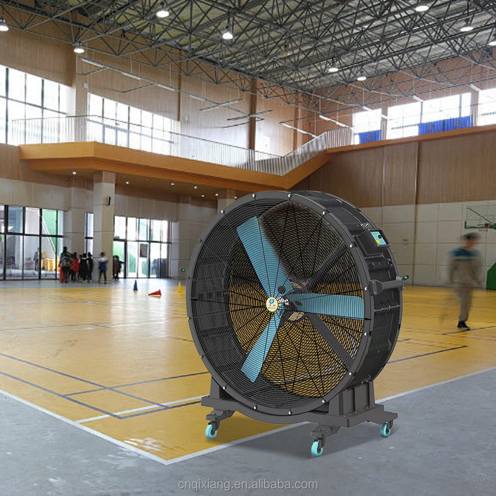 

2m Large Standing Fan Warehouse Portable Industrial Fan Stand HVLS Air Blower Ventilation Cooling Industrial Standing Fan
