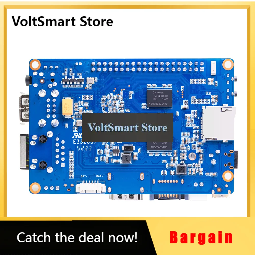 VoltSBanana Pi BPI-M2 Ultra With Metal Case Power Allwinner A40i Quad Core 2GB DDR3 8GB EMMC With Onboard WiFi BT4.0 Single Boar