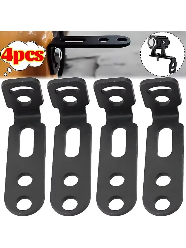AliExpress NONE Motorcycle LED Spotlight Bracket Fog Light Mount Clamp Holder Carbon Steel for Handlebar Crash Bar Bumper Tube Electric Bike Kit