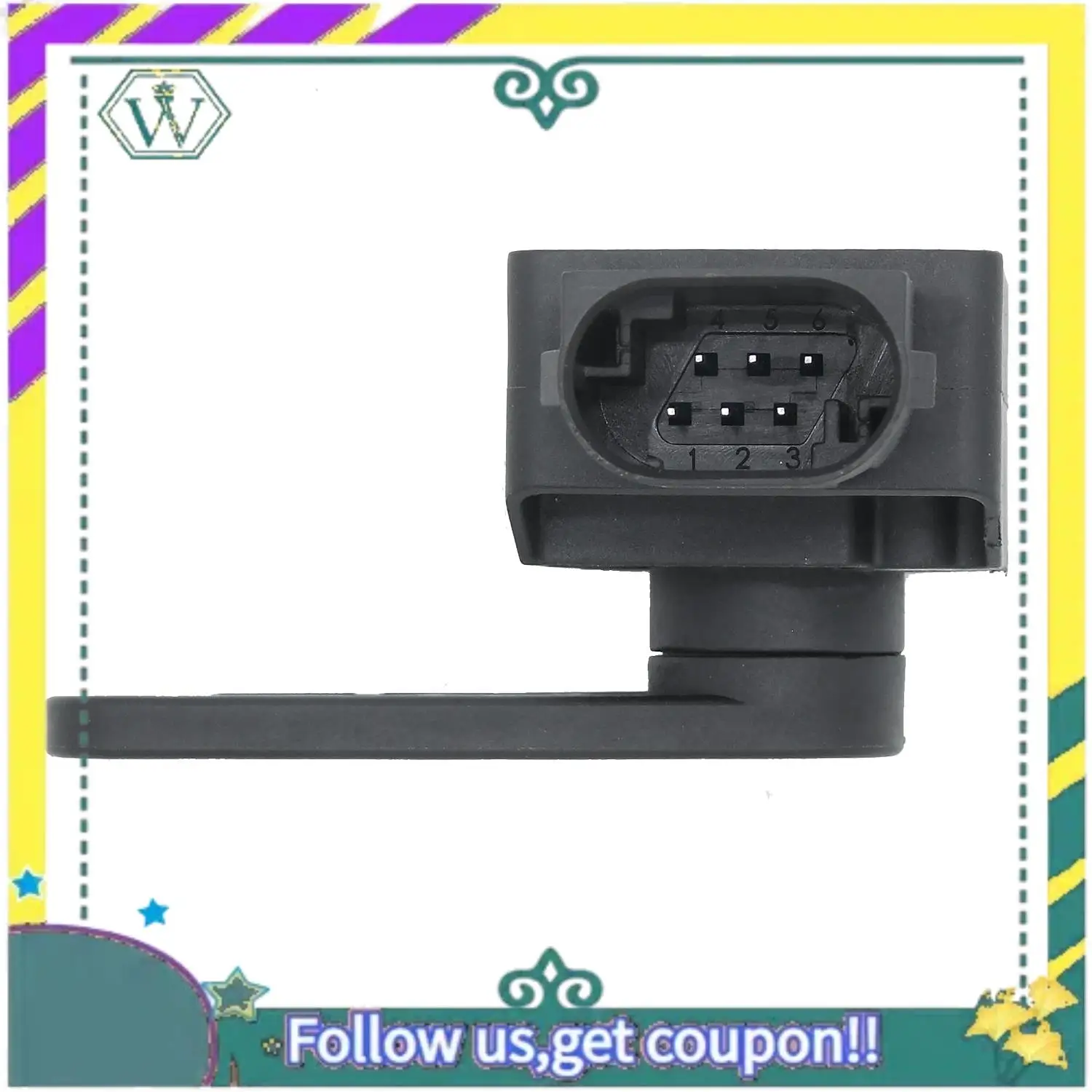 Upgraded Headlight Level Sensor Control Level Sensor 37146870000 For BMW 3 F30 37146784072
