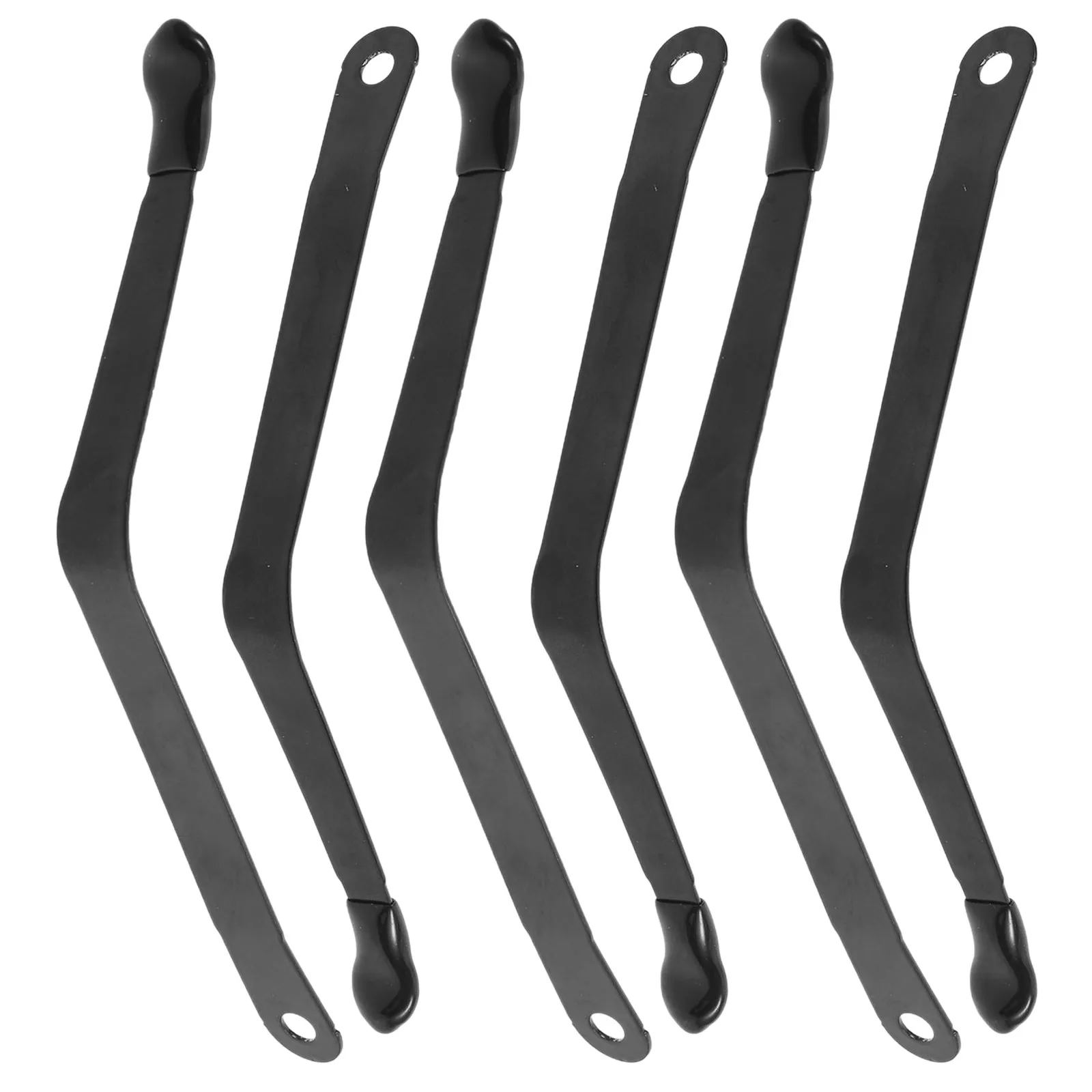 6Sets Adjustable Metal Sheet Music Clips Piano Book Page Holder Pressure Plates Non-Slip Music Book Stand Clip Replacement