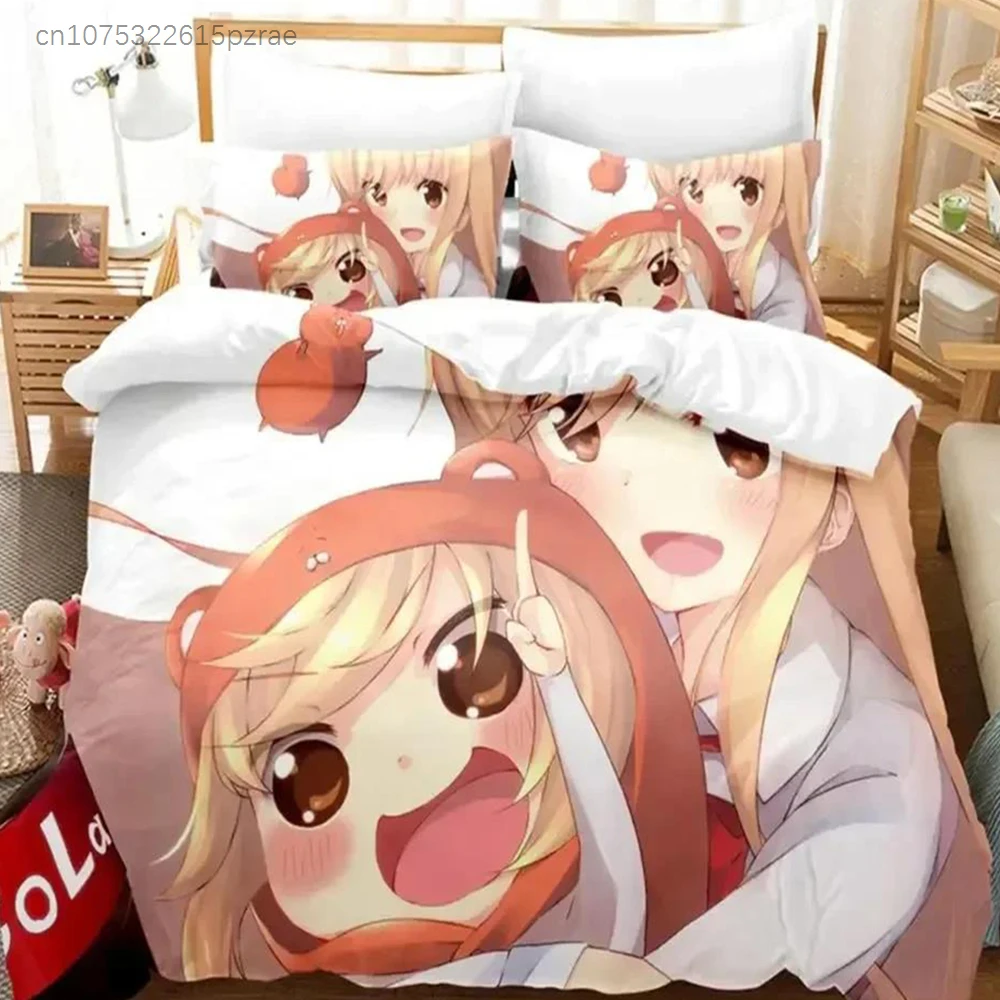 3D The Himouto! Umaru-chan Bedding Sets Duvet Cover Set With Pillowcase Twin Full Queen King Bedclothes Bed Linen