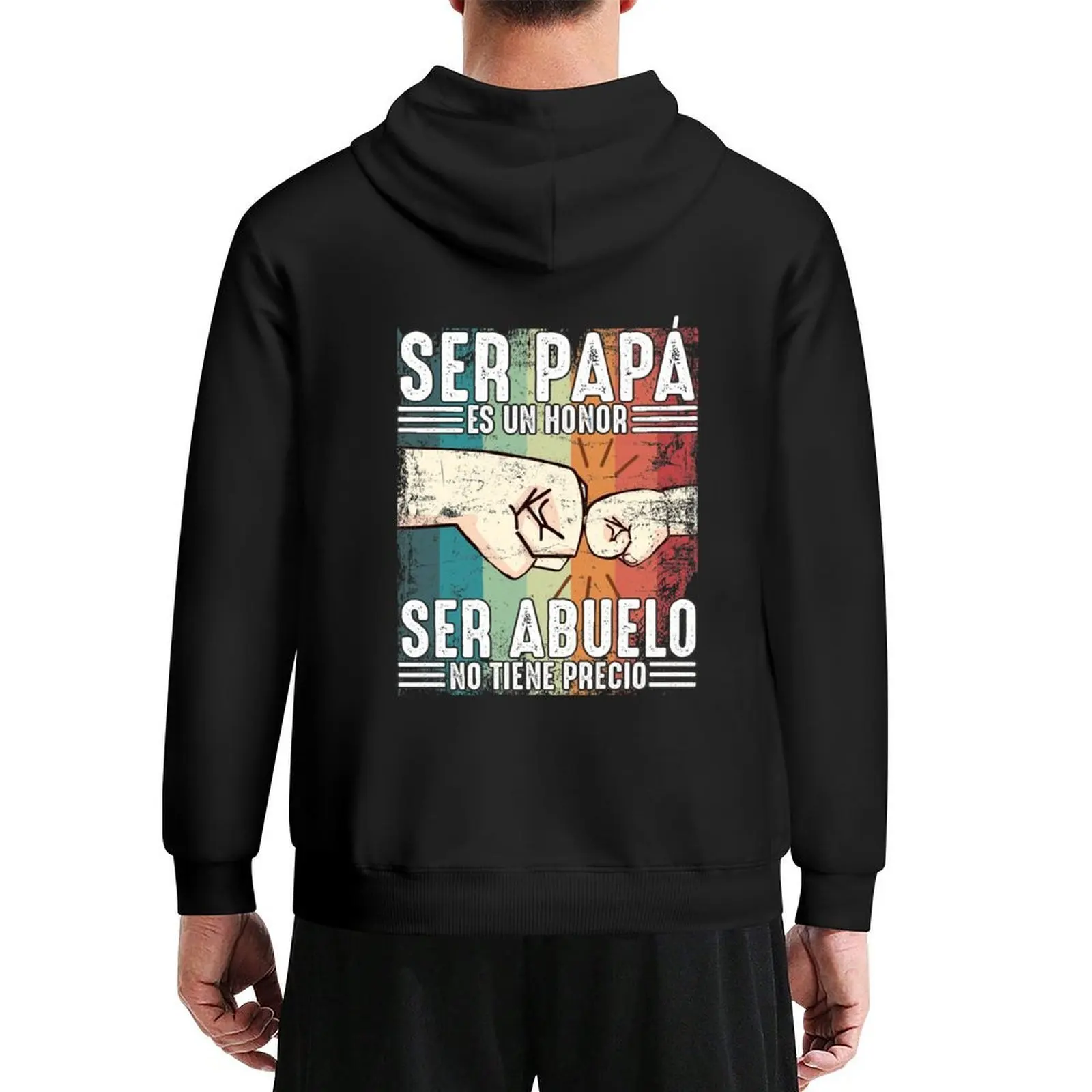 

Ser Papa es un honor Ser Abuelo no tiene precio Fathers Day vintage gift for Spanish speaking dad Hoodie