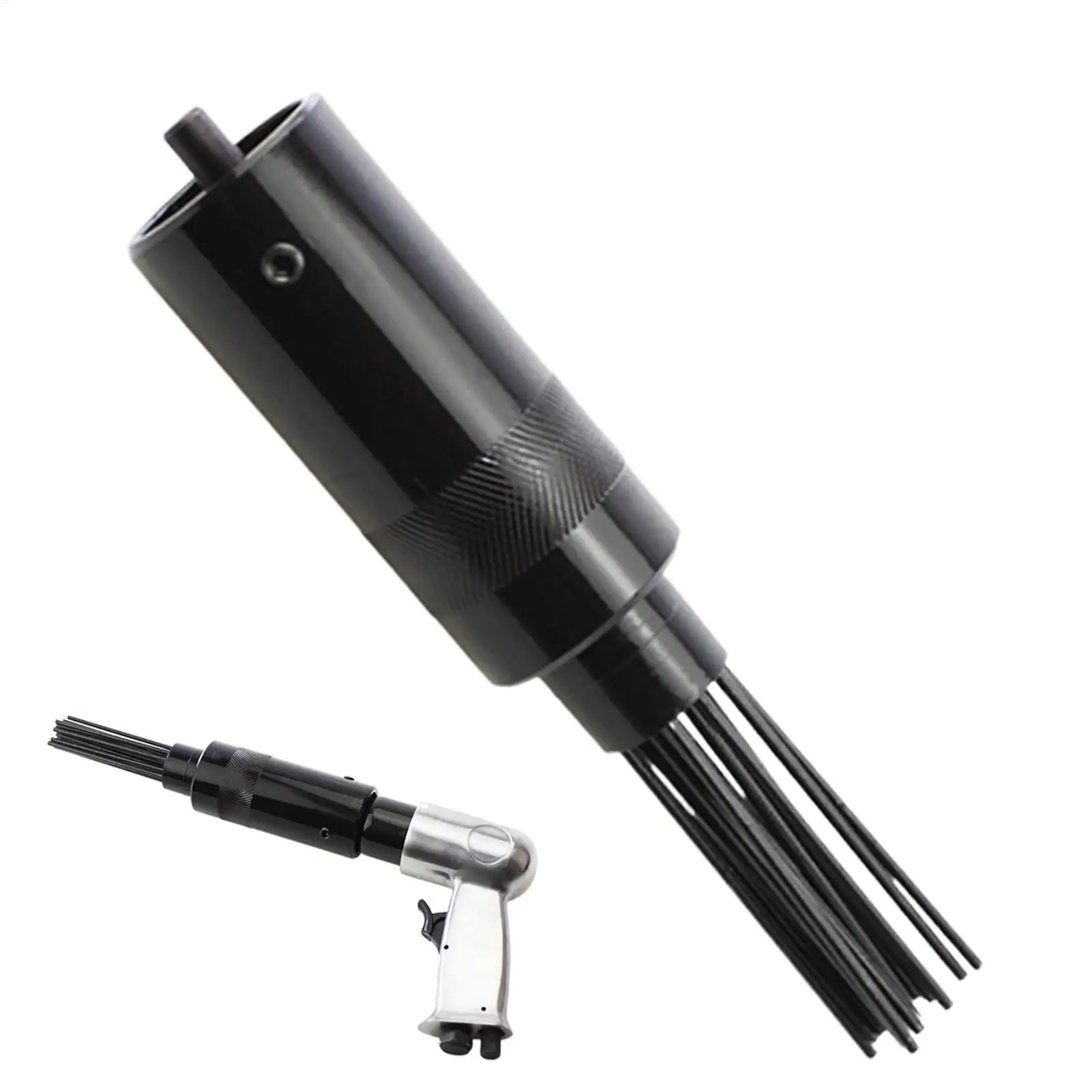 Air Pneumatic 19 Needle Scaler Head accessories Rust Paint Slag Corrosion Removing Deburring Tool Rust Removal Needle Scaler