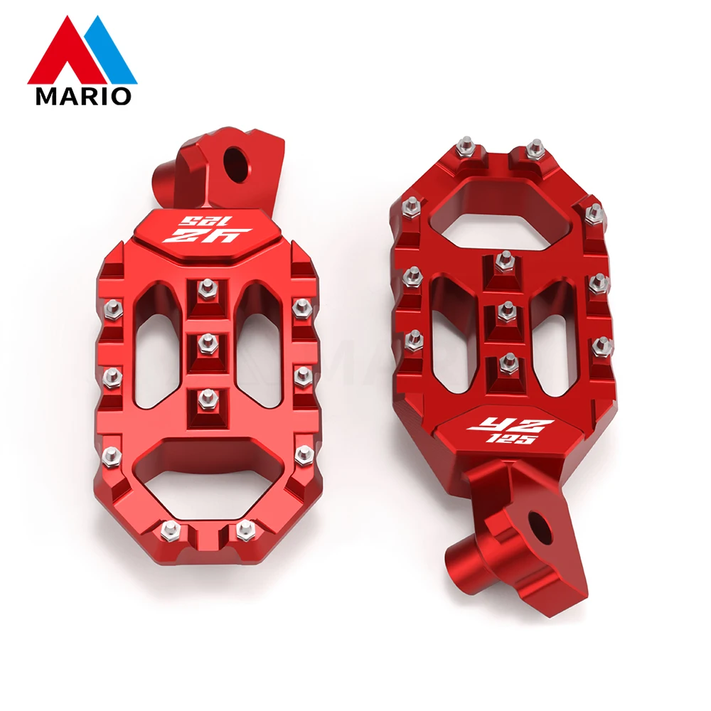 

Motorcycle FootRest Footpegs Foot Pegs Pedals Accessories For YAMAHA YZ125 yz125 1997~2025 YZ250 yz250 1998~2025