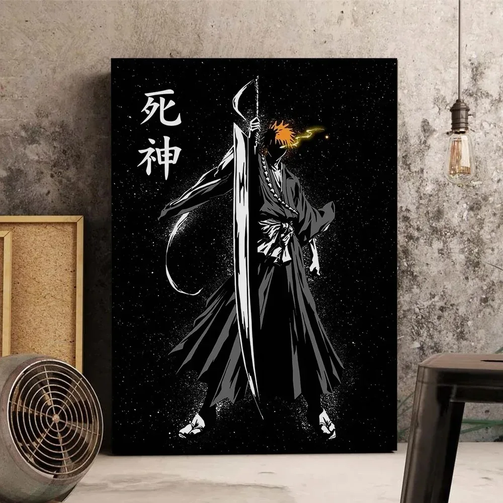 Classic Japanese Anime BLEACH Canvas Painting HD Poster Bar Room Manga Decoration Painting Art Wall Sticker Picture Unframed