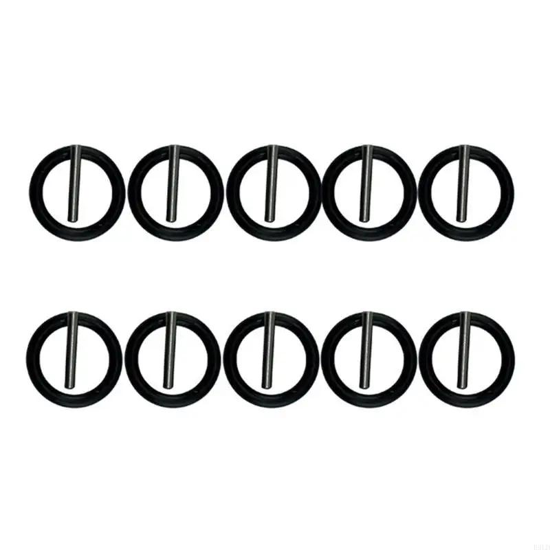 

2025 New replacements Pin & O Rings Set Heavy Duty Socket Pin Simple Use for 1/2 Inch Impact Socket Suitable for Heavy Duty