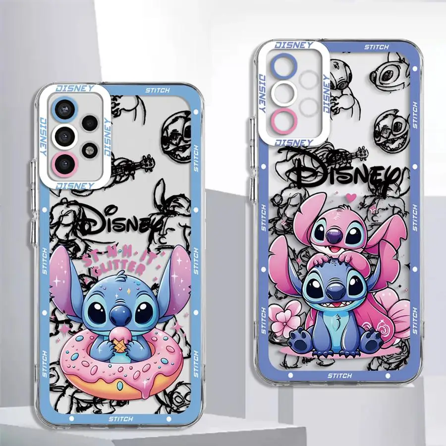 Cute Stitch Phone Case for Honor X9a 5G X8b X9b X8 4G X8a 90 Lite X8 X7b Cartoon Bumper Luxury Cover