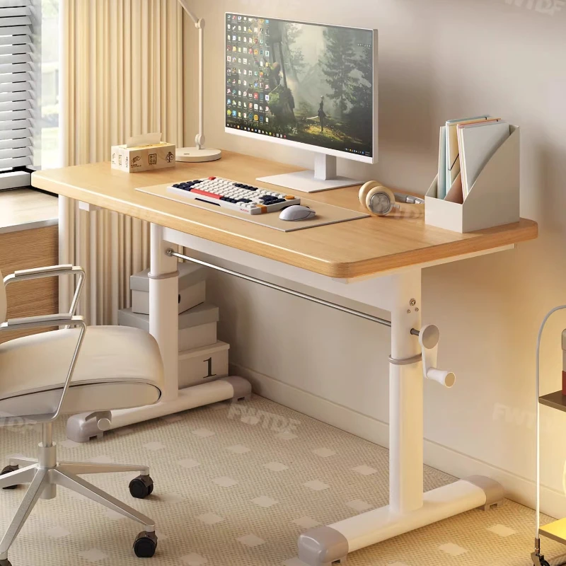 Simple and Modern elevable desk Height adjustment table room offices office desks and workstations Computer desk Room desks