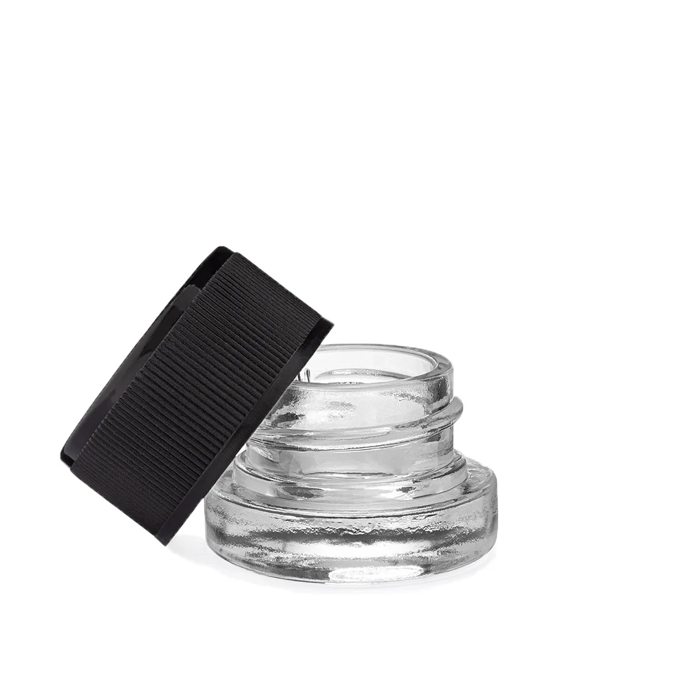 Glass Concentrate Container & Child Resistant Cap