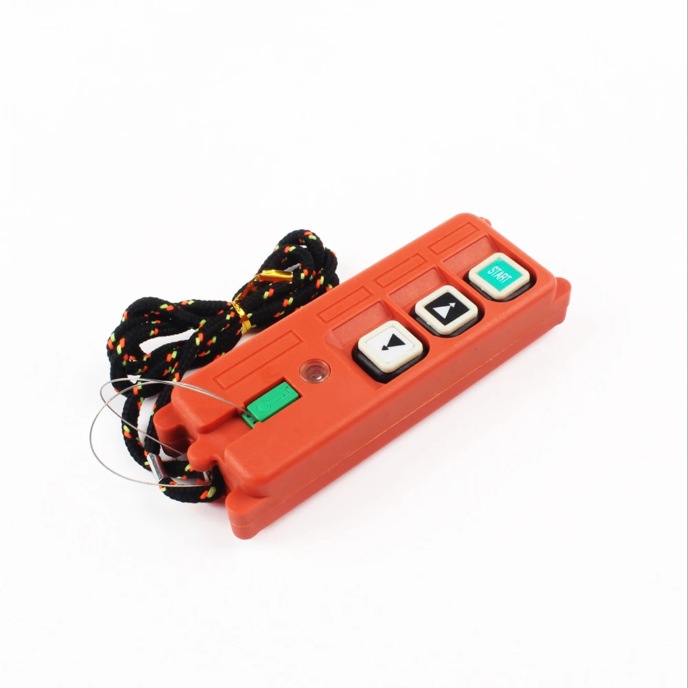 Wireless Industrial Remote Controller Electric Hoist Remote Control Winding Engine Sand-blast Equipment Used F21-2S 3 button 12V