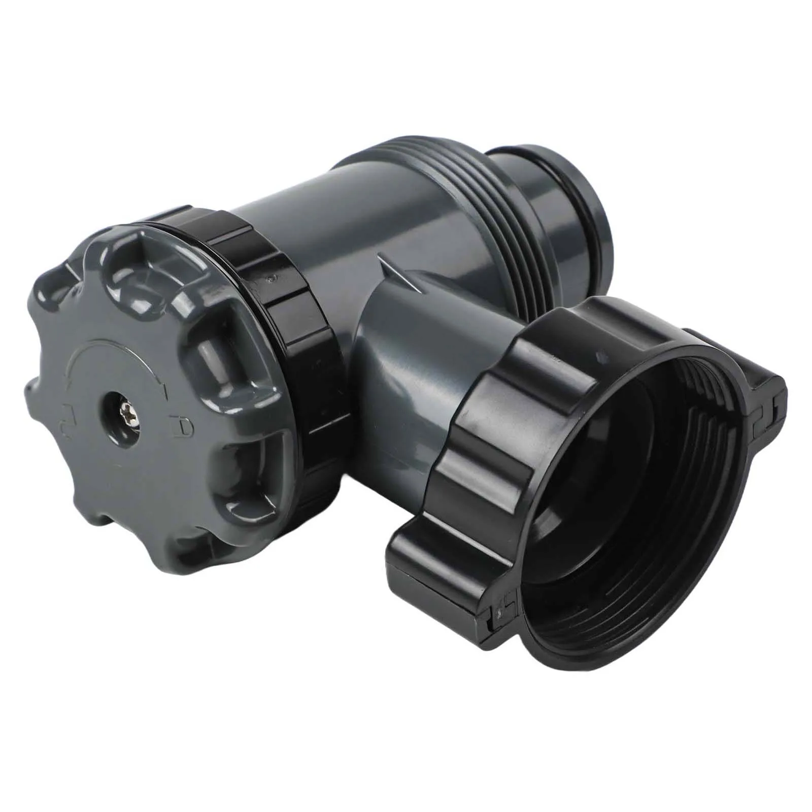 

Запорный плунжерный клапан для фильтрующего насоса бассейна, совместимый с шлангом 3/8 дюйма, с резьбовым соединением диаметром 1 1/2 дюйма