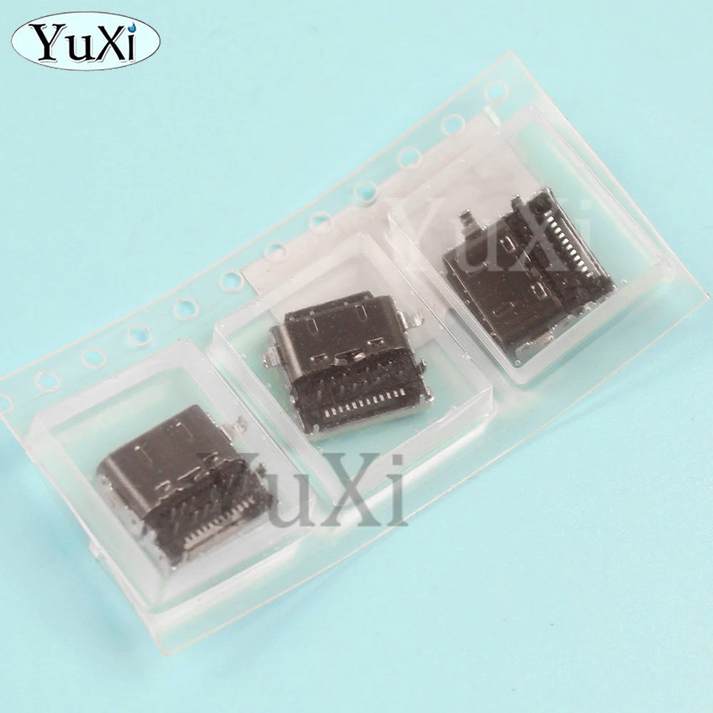 1Pc For LapTop PC Type-C Power Charging Socket Port Charge Connector Dock Plug Type-C USB Jack For HP DELL ASUS ACER